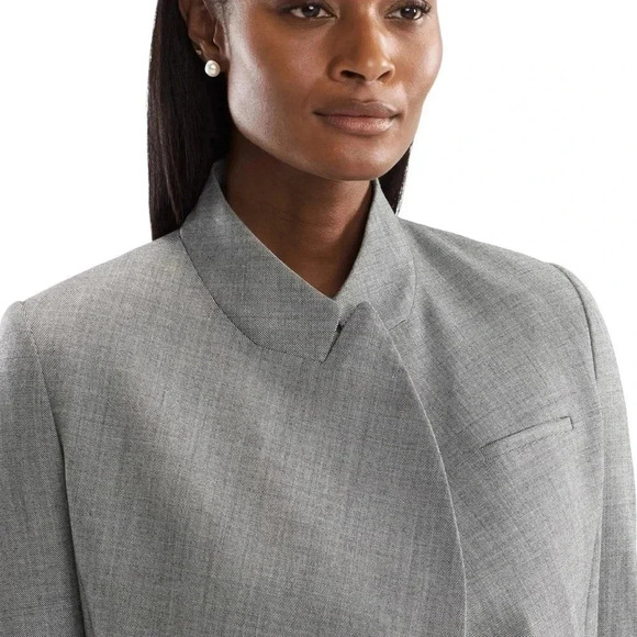 MM.LaFleur THE OLIVER 3.0 JACKET SHARKSKIN Size S Italian wool Blend Workwear - Picture 7 of 13